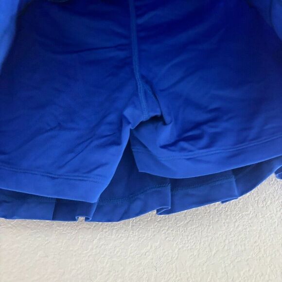 Nike Dri-Fit Essential Victory Tennis Women's Athletic Mini Skort Medium in Blue - Picture 4 of 6